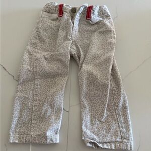 Red Ape Giraffe Print Jeans Size 3T
